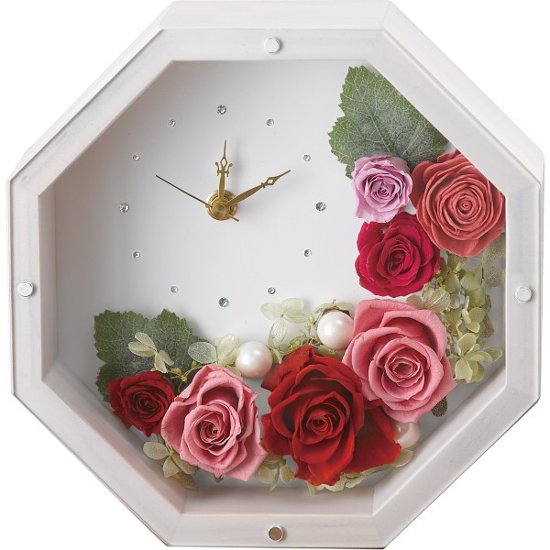 ＬＯＬＹ　アンティークホワイト（プリザーブドフラワー） レッド 1598410画像