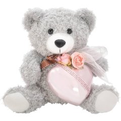 フラワーベア　くまのきもち ピンクハート ncr-flobear-phの画像