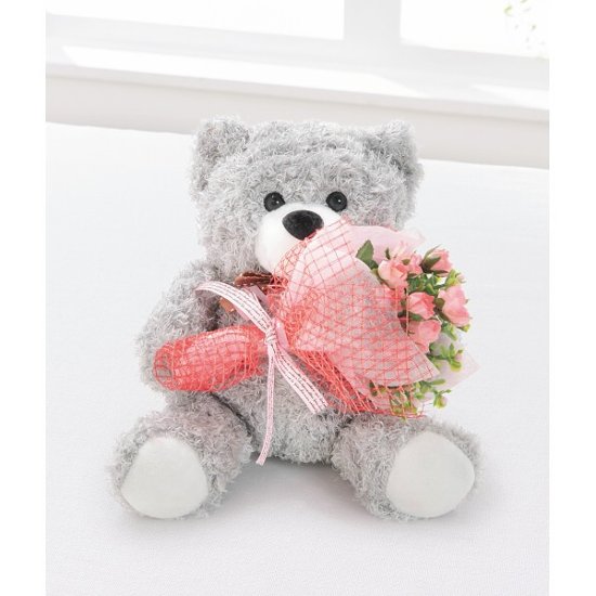 フラワーベア　くまのきもち ブーケ ncr-flobear-bq画像