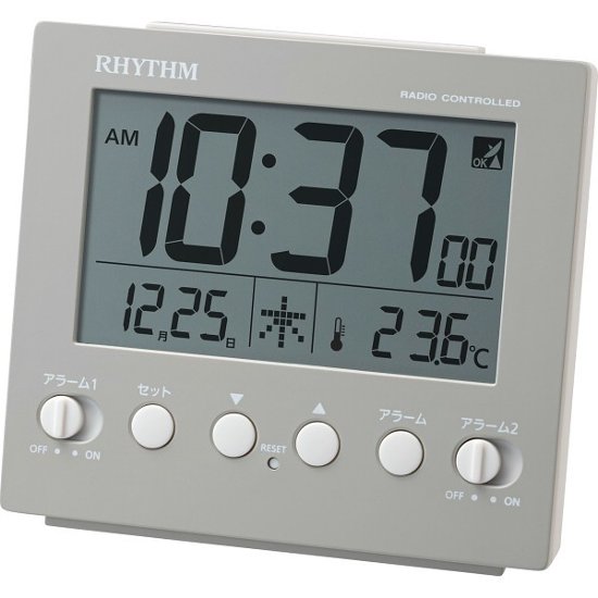 リズム　フィットウェーブ　Ｄ２３６ グレー 8RZ236SR08画像