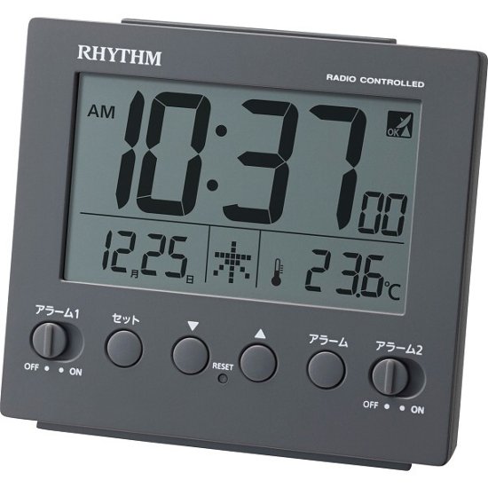 リズム　フィットウェーブ　Ｄ２３６ ダークグレー 8RZ236SR82画像