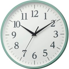 リズム　クオーツ掛時計 青（白） 8MGA42ND04の画像