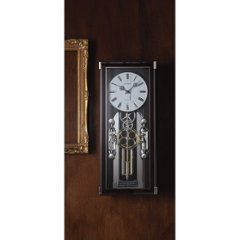 リズム　メロディ電波からくり掛時計（３０曲入） 4MN535SR23画像