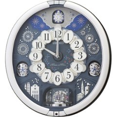 セイコー　からくり掛時計（１８曲入） RE602Sの画像