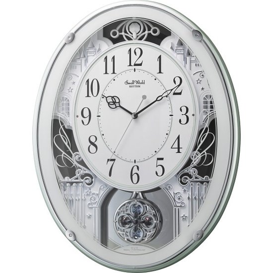 スモールワールド　メロディ電波掛時計（１８曲入） 4MN523RH05画像