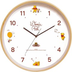 ディズニー　ウッドパーツクロック くまのプーさん 82863の画像