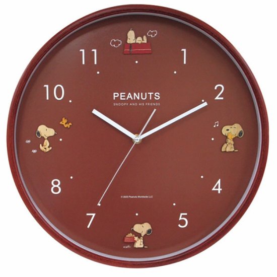 ピーナッツ　ウッドパーツクロック壁掛け時計 1000130967画像