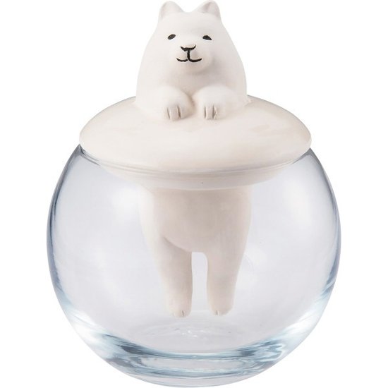 ドーム型加湿器　アニマル サモエド SAN3252-3画像