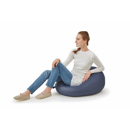 ＭＯＧＵ　プレミアムフィットチェア ネイビー 4540323019274画像