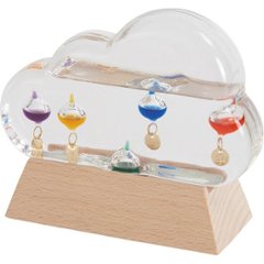 ガラスフロート温度計クラウド 333-211 2025の画像