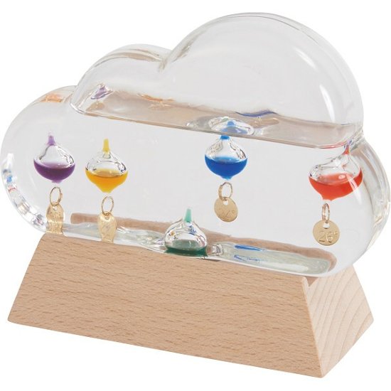 ガラスフロート温度計クラウド 333-211 2025画像