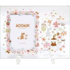 ムーミン　グラスフレーム フラワー 1000110442の画像