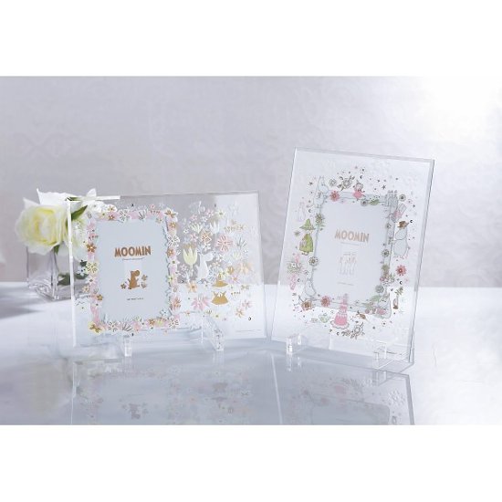 ムーミン　グラスフレーム フラワー 1000110442画像
