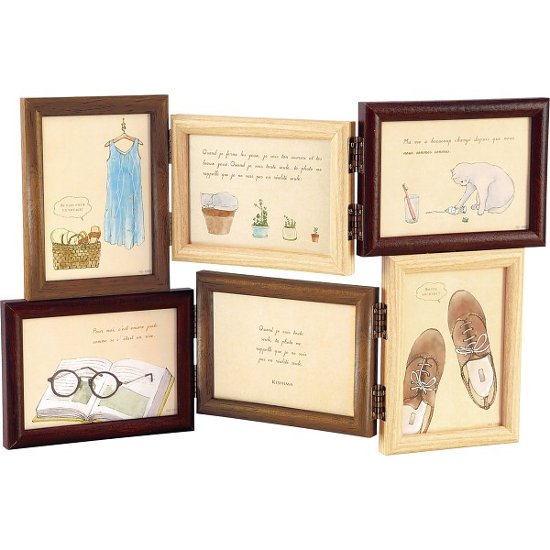 ブラン　インテリアフォトフレーム　６窓 KP-31290画像