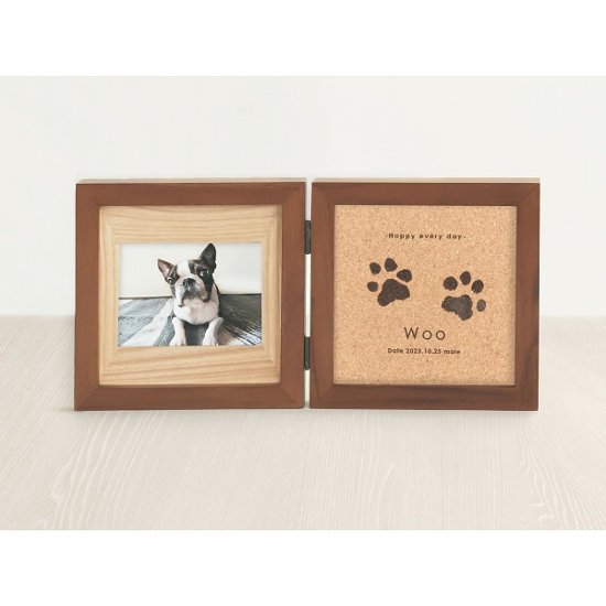 うちの子記念日　コルクフレーム（お仕立券） P-CD10画像