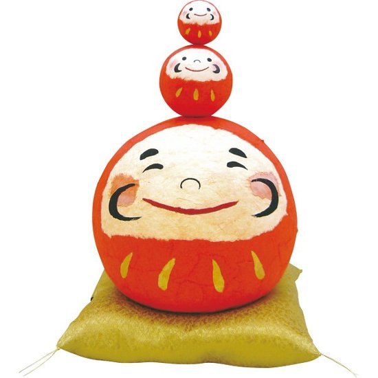 リュウコドウ　ちぎり和紙　大福三福だるま 6-494画像