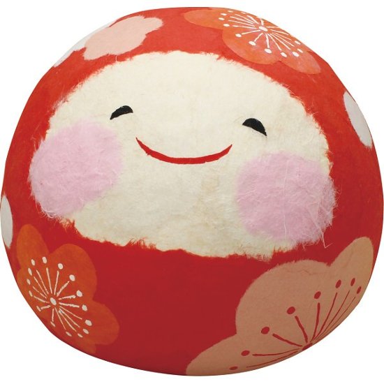 リュウコドウ　ちぎり和紙花笑みだるま（大） 006-0910画像