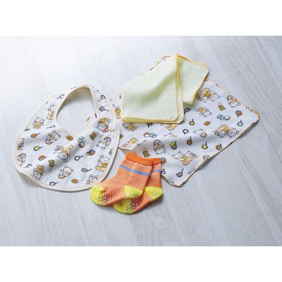 ソックスギフトボックスこぐまちゃん オフホワイト R-210715 画像