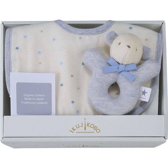 ベビーギフト２点セット（コンペイトウ） ブルー 383709画像