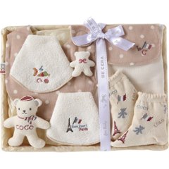 ロロココ　出産お祝いセット　Ｍー１ ピンクベージュ 7953-PIDOの画像