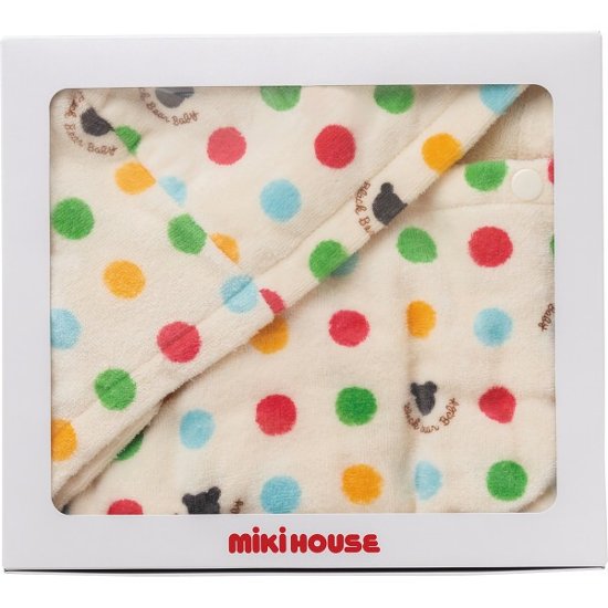 ミキハウス　バスポンチョ【ＢＯＸ付き】 40ｰ3812-260画像