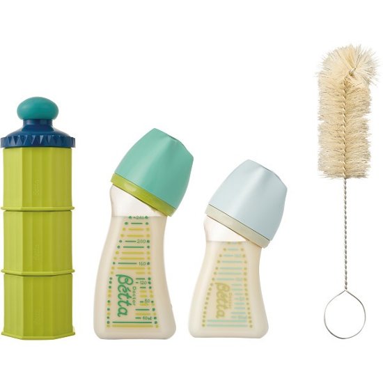 ベッタ　出産祝いセット グリーン＋ブルー 4997660252244画像