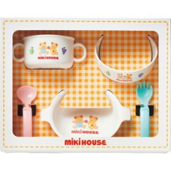 ミキハウス　テーブルウェアセット 46-7152-689の画像