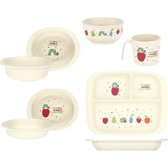 はらぺこあおむし　ベビー食器セット XP100Gﾊﾗﾍﾟｺｱｵﾑｼ画像