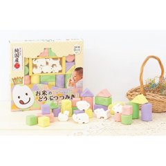 ピープル　純国産お米のおもちゃシリーズ　お米のどうぶつつみき　いろどり 025465画像