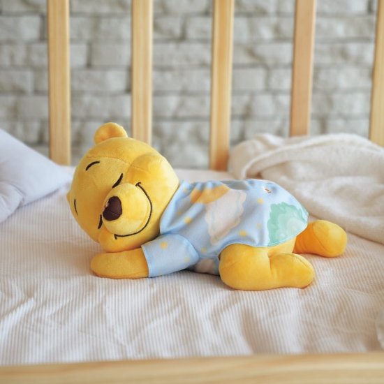 いっしょにねんねぐっすりメロディ くまのプーさん 4904810916239画像
