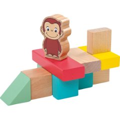 おさるのジョージ　つみきセット（５０ピース） 1777067の画像