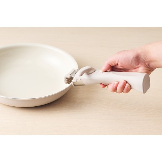 マジクック　セラミック加工　ＩＨ対応着脱ハンドルフライパン５点セット KKW-05画像