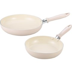 マジクック　セラミック加工　ＩＨ対応フライパン２点セット KKW-03の画像