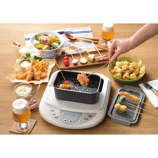 ポコフリット　角型揚げ鍋（アミ付） RB-2700画像