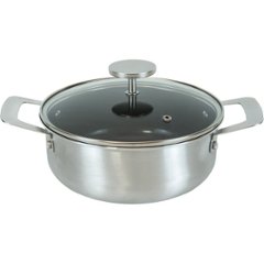 グレイス　ＩＨ対応セラミック加工両手鍋（２０ｃｍ） MB-3639の画像