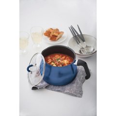 トゥーメイ　ＩＨ対応マルチポット（Ｌ） ネイビー SRA-9473画像