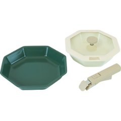 オクティナ　ＩＨ対応着脱ハンドルセラミック八角パン２点セット MB-3912の画像