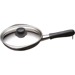 柳宗理　マグマプレートフライパン（１８ｃｍ）蓋付 60002の画像