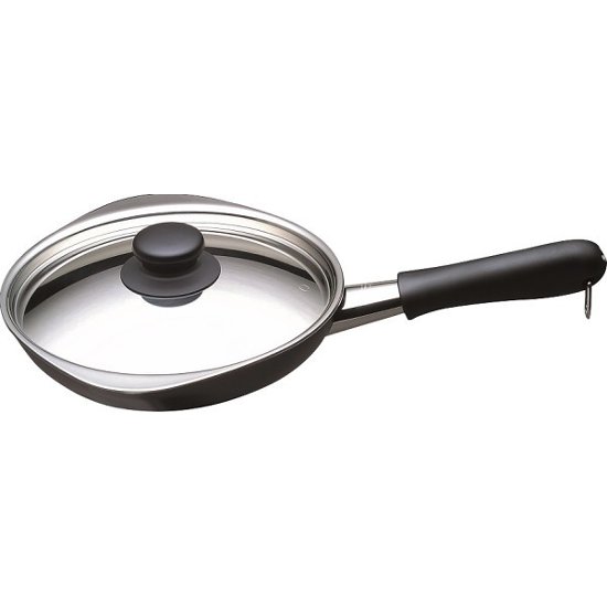 柳宗理　マグマプレートフライパン（１８ｃｍ）蓋付 60002画像