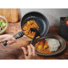 ケヴンハウン　ジェットブラック　フライパン（２０ｃｍ） KVJB20画像