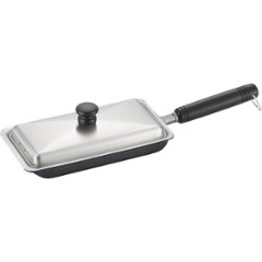 ダンチュウ　ＩＨ対応鉄餃子鍋（ステンレス蓋付） DA-44の画像