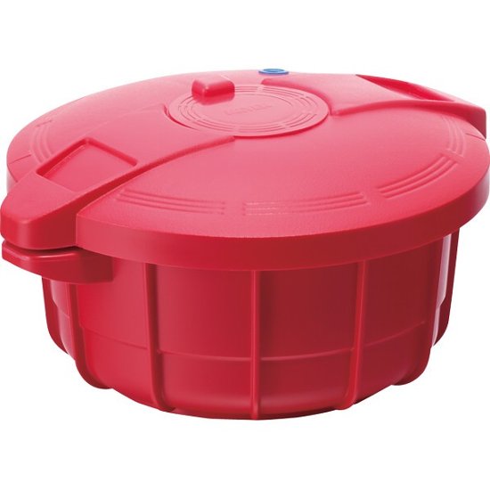 マイヤー　電子レンジ圧力鍋 イタリアンレッド MPCｰ2.3IR画像