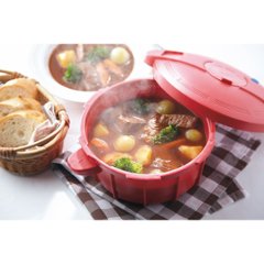 マイヤー　電子レンジ圧力鍋 イタリアンレッド MPCｰ2.3IR画像