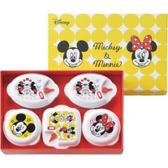 ミッキー＆ミニー　レンジ容器５点セット MM-109の画像