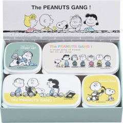 スヌーピー　シール容器４点セット・Ａ SN-307の画像
