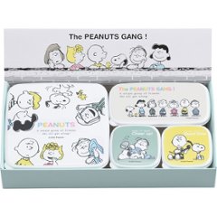 スヌーピー　シール容器４点セット・Ｂ SN-308の画像