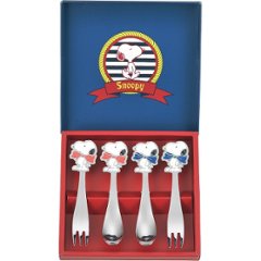 スヌーピー　スプーン＆フォークセット SN-138の画像