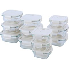 マジクック　レンジ対応　耐熱ガラス容器　１２点セット 1759862の画像