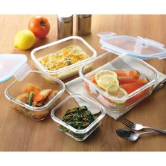 マジクック　耐熱ガラス容器角型３点セット　小 1747232画像