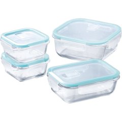 マジクック　耐熱ガラス容器　４点セット 1747223の画像